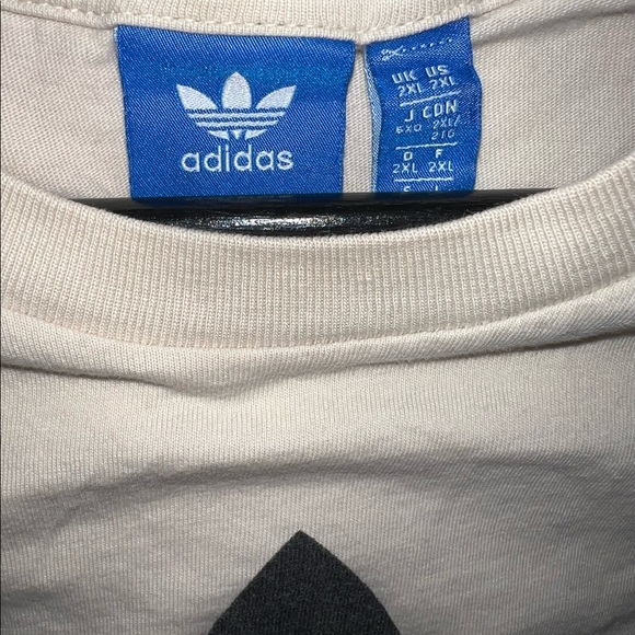 Adidas Cropped T Shirt - Picture 2 of 2
